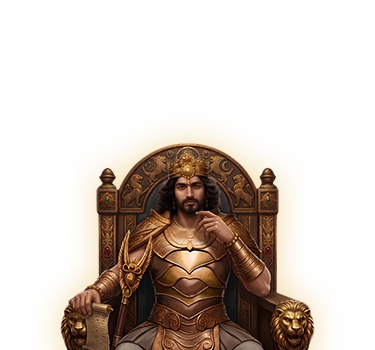 king sitting